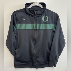 Nike Oregon Ducks Track Jacket  Black Green,  Youth Large
